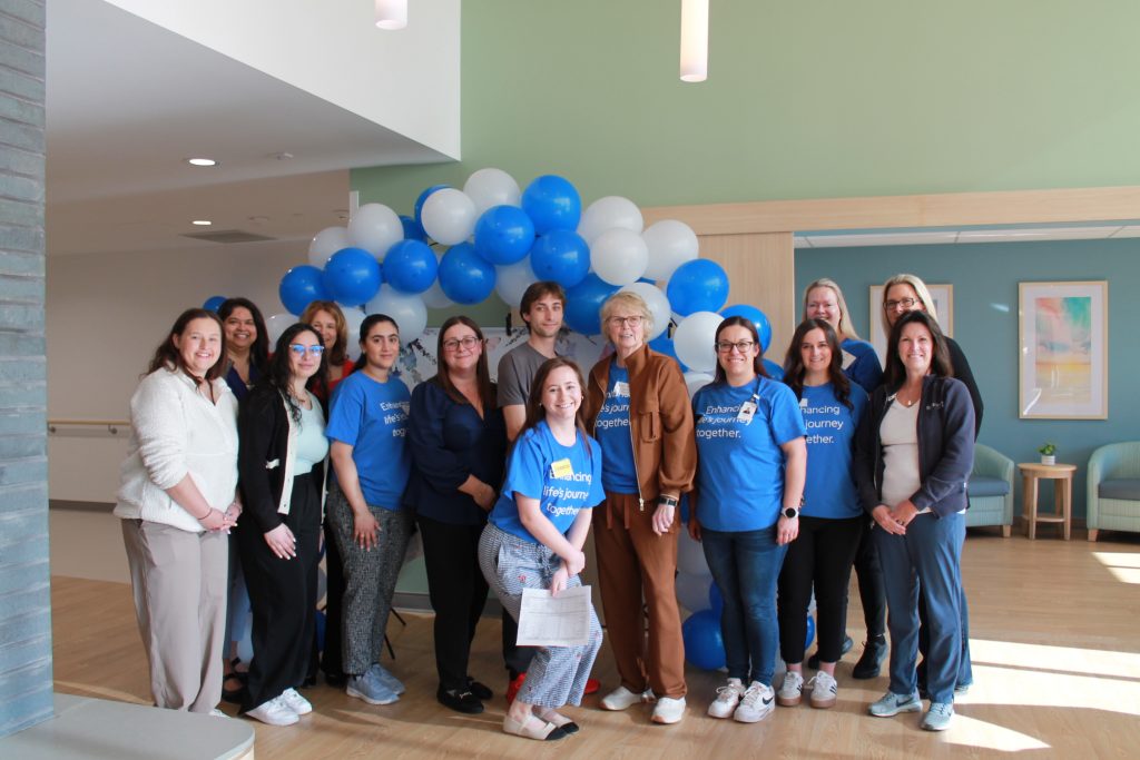 Several of the Lakeshore Leadership Team along with other members of Responsive Health Management and Riverdale Living.
