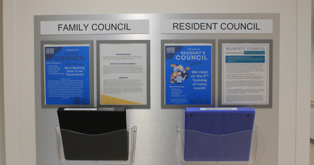 Resident and Family Council Board